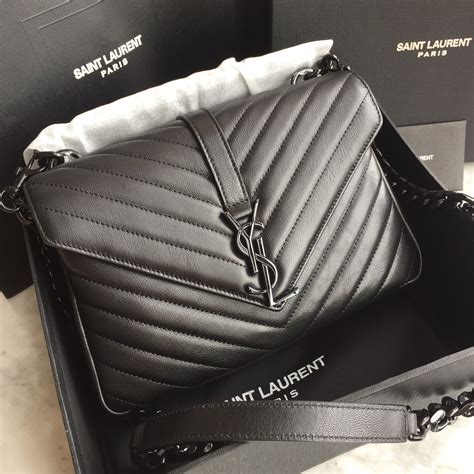 ysl flap bag black|saint laurent YSL Bag.